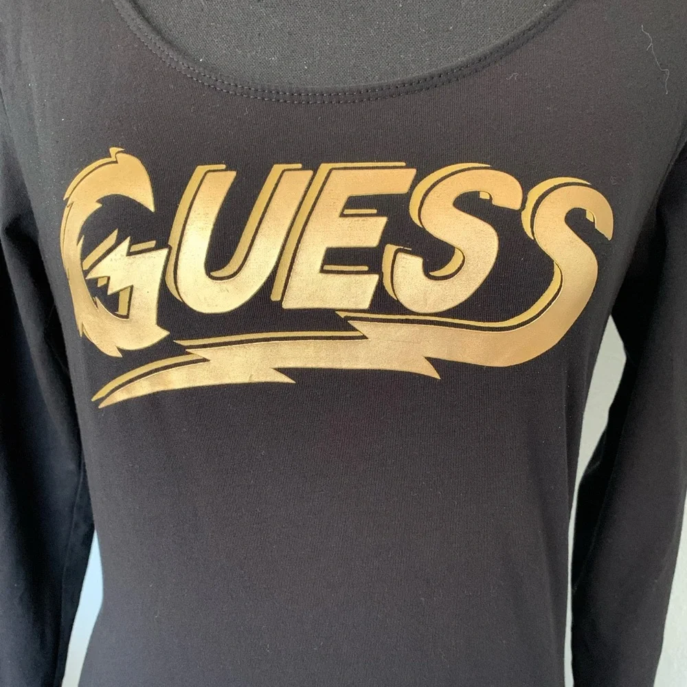 Guess logo bodysuit, size Large. - Picture 4 of 10